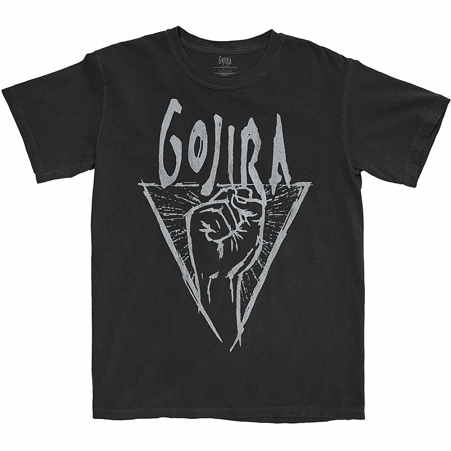 Gojira tričko, White Power Glove Black, pánské, velikost M