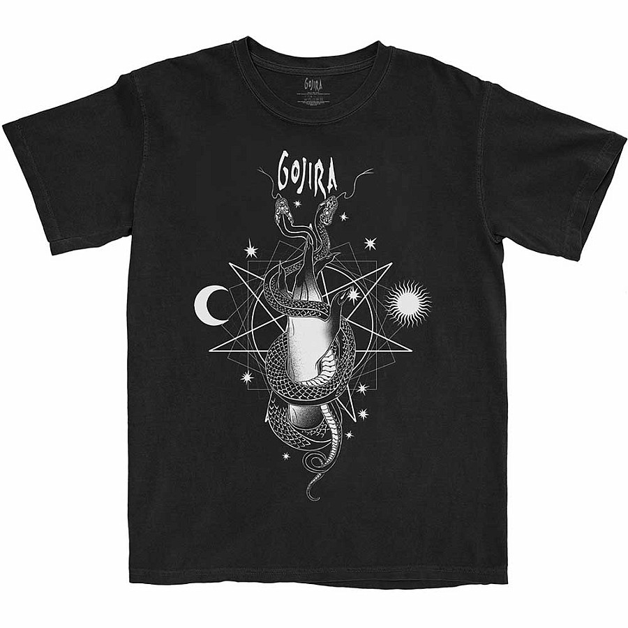 Gojira tričko, Celestial Snakes Black, pánské, velikost XL