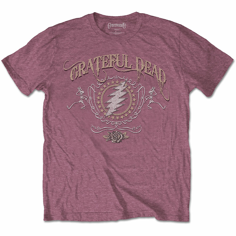 Grateful Dead tričko, Bolt Cardinal, pánské, velikost M