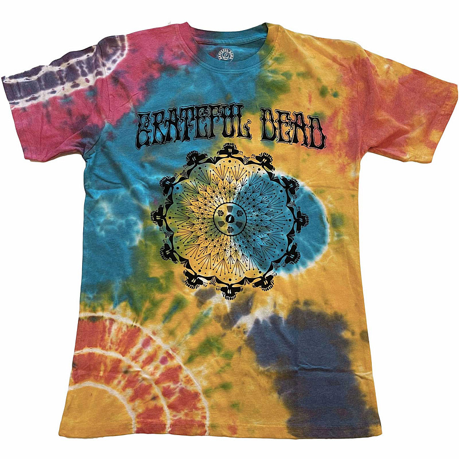 Grateful Dead tričko, May &#039;77 Vintage Dip-Dye Wash Multicolour, pánské, velikost L
