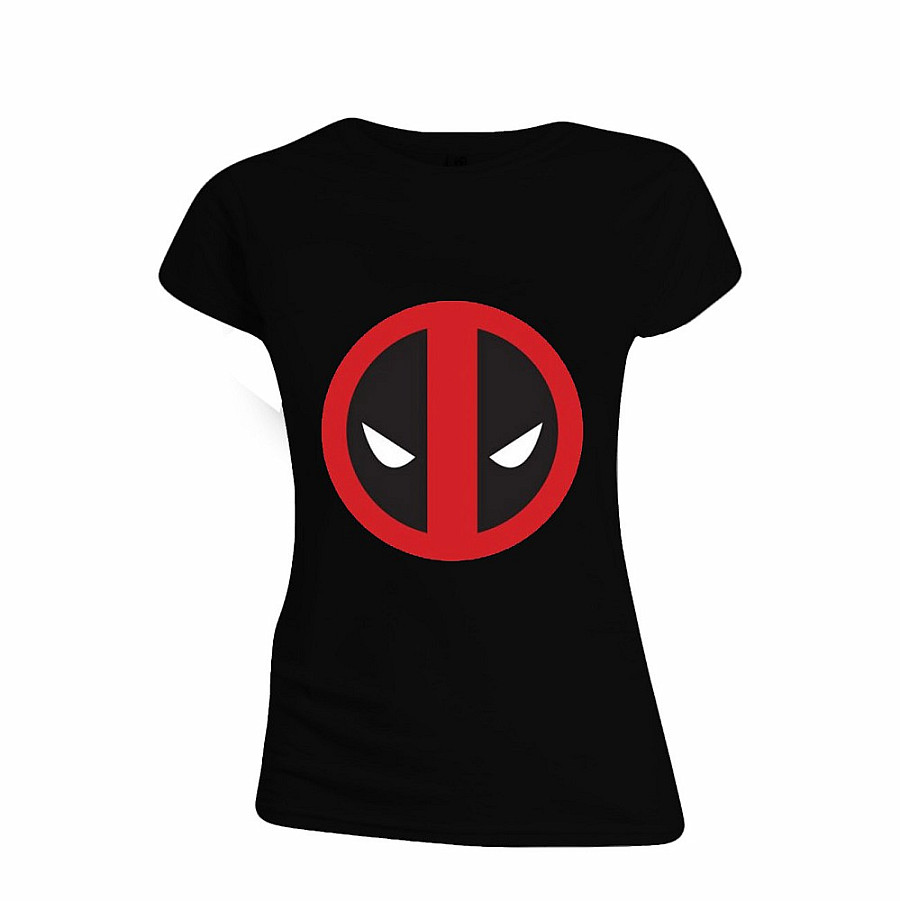 Deadpool tričko, Logo Girly, dámské, velikost XL