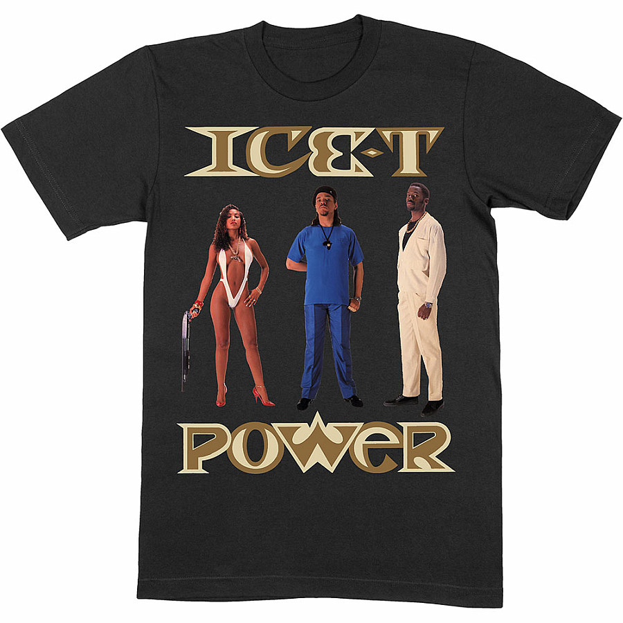 Ice-T tričko, Power Black, pánské, velikost S