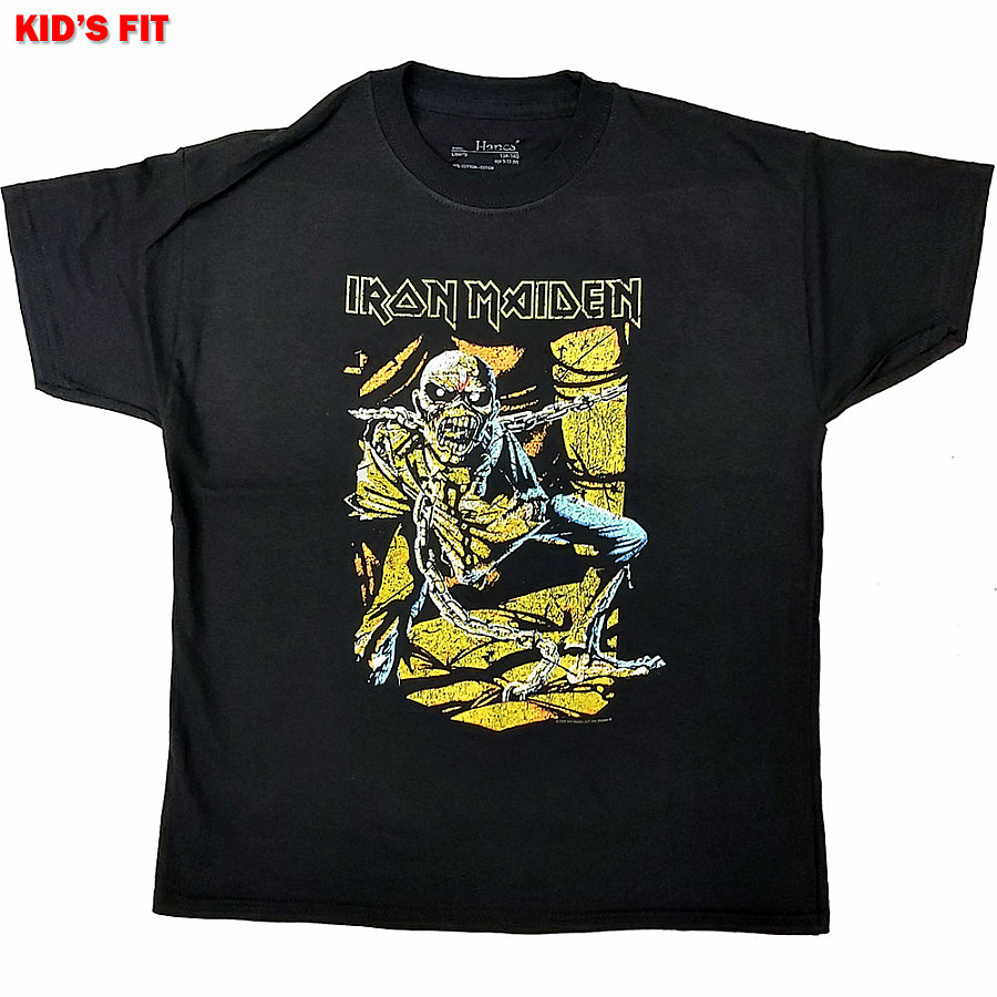 Iron Maiden tričko, Piece of Mind Black Kids, dětské, velikost S velikost S věk (5 - 6 let)