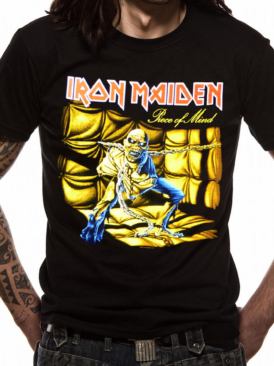 Iron Maiden tričko, Piece of Mind, pánské, velikost XXL