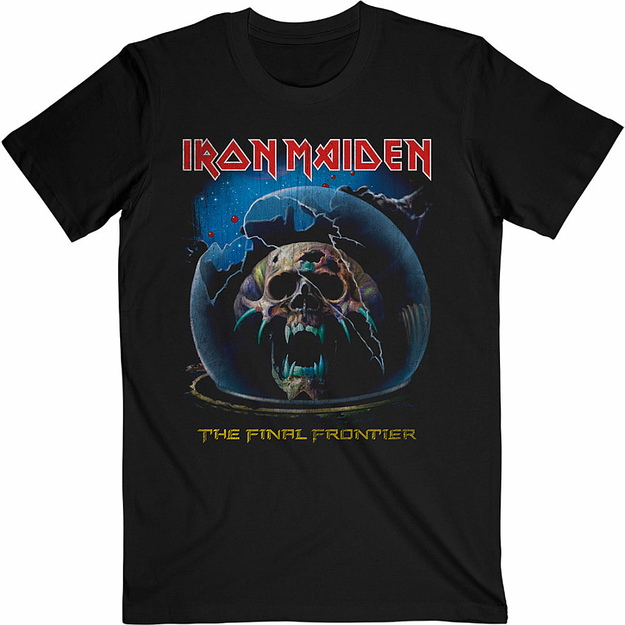 Iron Maiden tričko, Astro Dead V.1. Black, pánské, velikost XXL