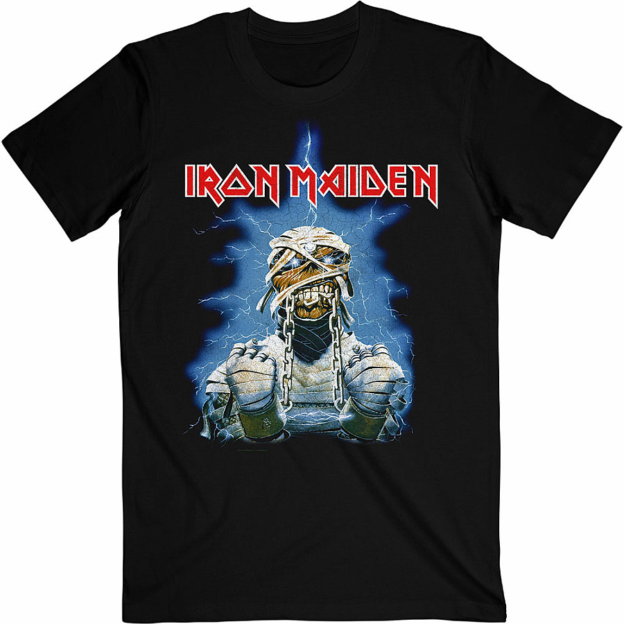 Iron Maiden tričko, World Slavery Tour &#039;84 - &#039;85 BP Black, pánské, velikost XXL