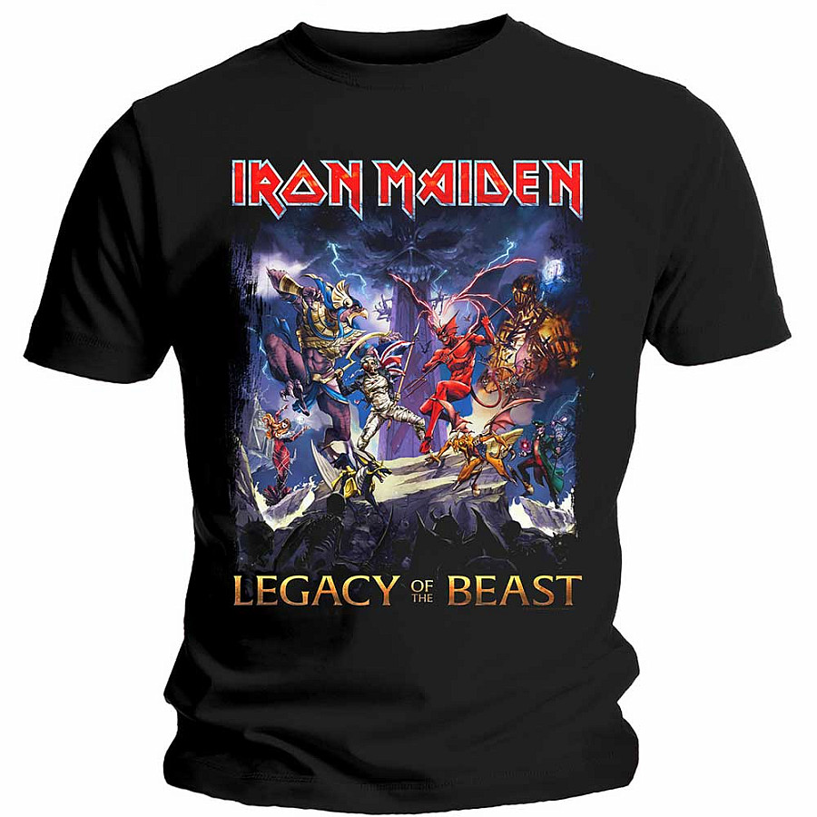Iron Maiden tričko, Legacy Of The Beast, pánské, velikost M