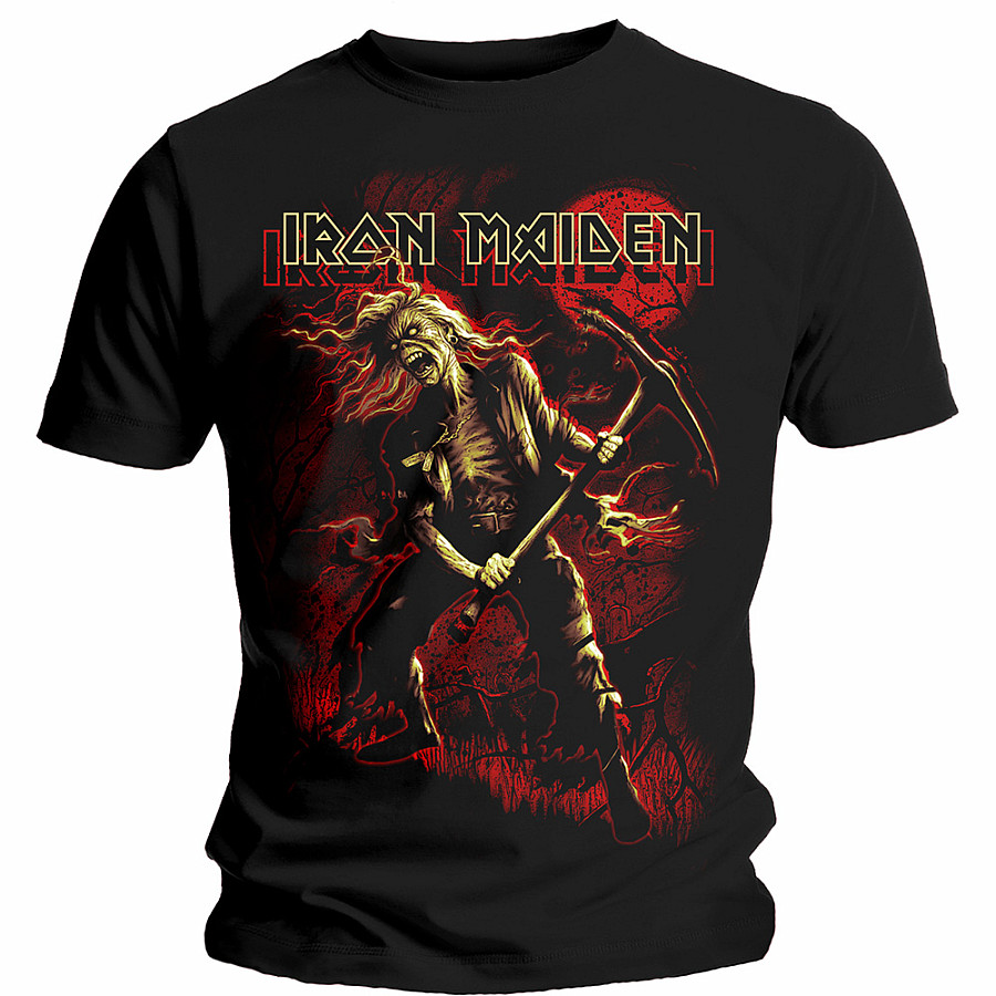 Iron Maiden tričko, Benjamin Breeg Red Graphic, pánské, velikost XXL