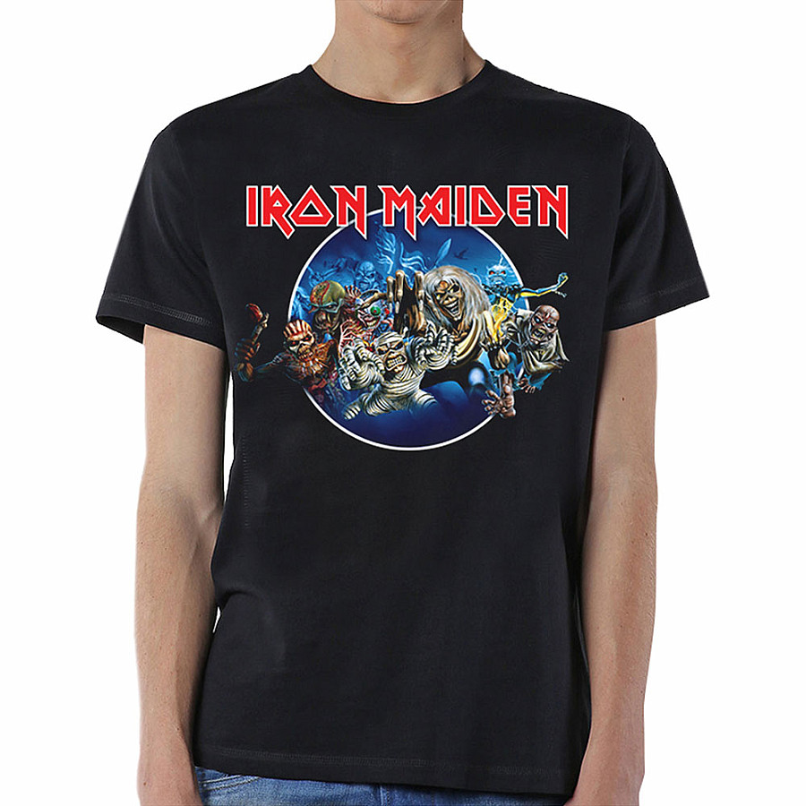 Iron Maiden tričko, Wasted Years Circle, pánské, velikost M