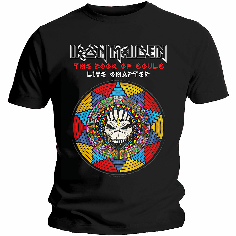 Iron Maiden tričko, BOS Live, pánské, velikost XL