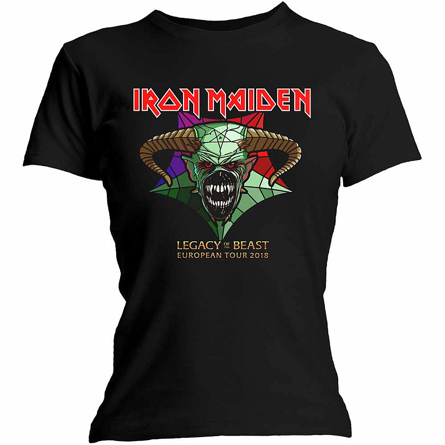 Iron Maiden tričko, Legacy Of The Beast Tour 2018, dámské, velikost XL