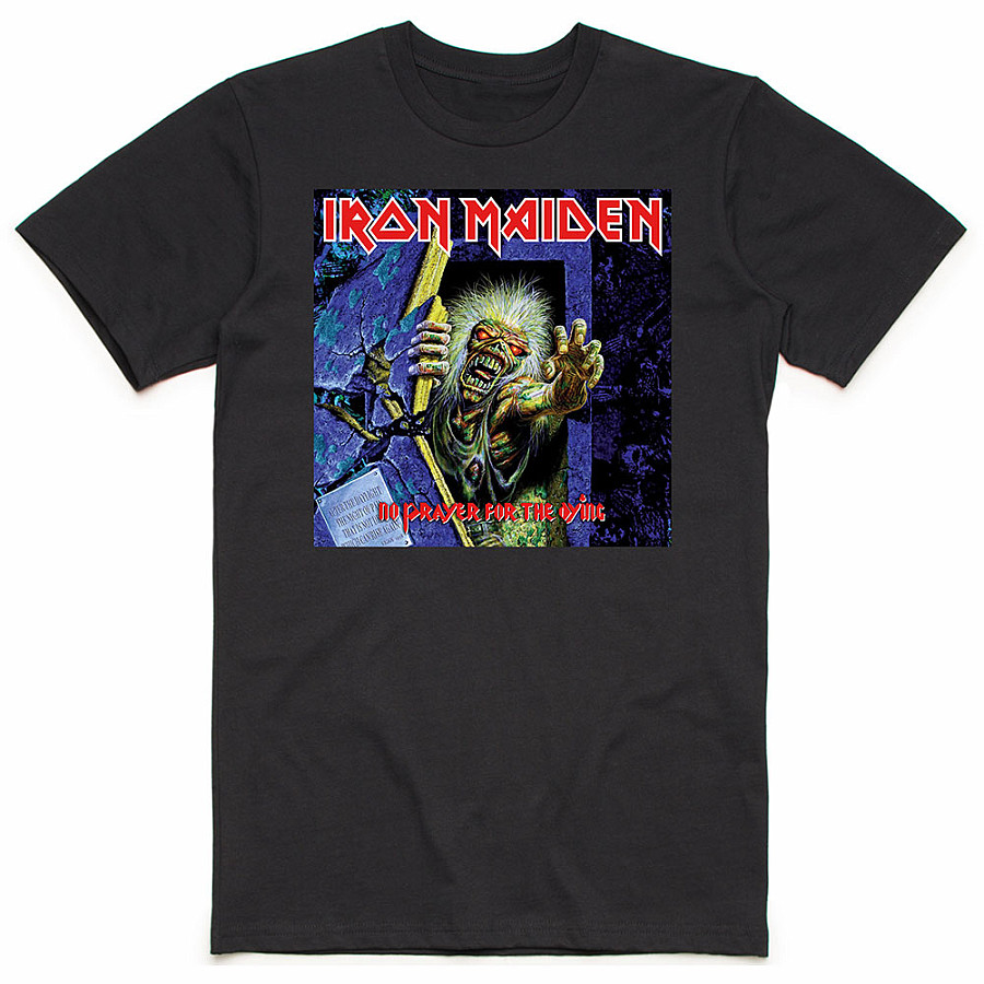 Iron Maiden tričko, No Prayer for the Dying Black, pánské, velikost XL
