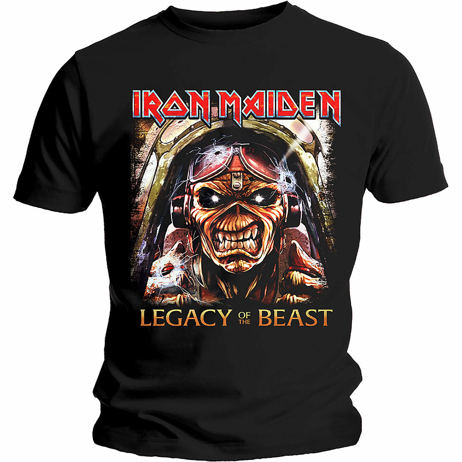Iron Maiden tričko, Legacy Aces, pánské, velikost XL
