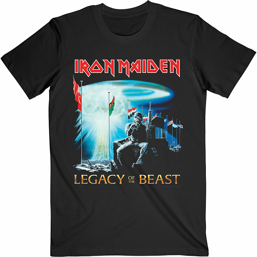 Iron Maiden tričko, Two Minutes To Midnight BP, pánské, velikost L