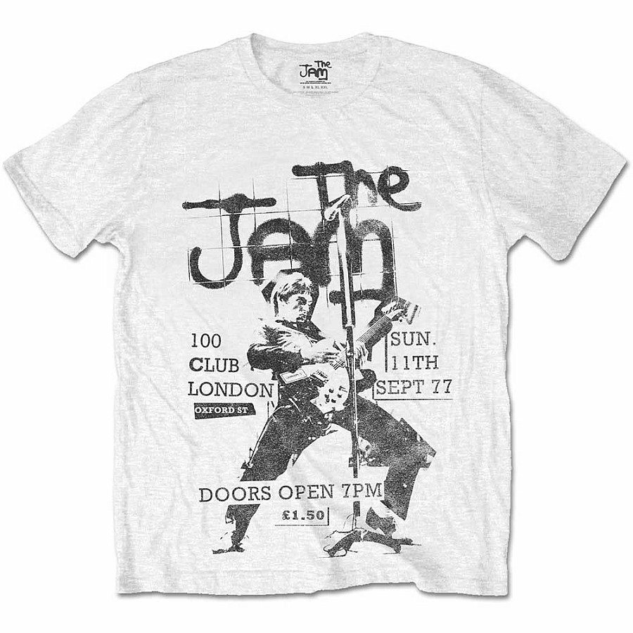 The Jam tričko, 100 Club 77, pánské, velikost S