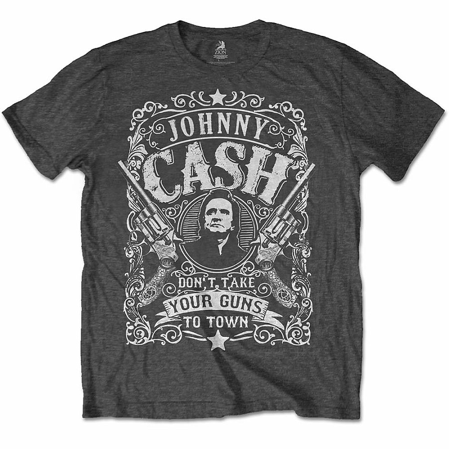 Johnny Cash tričko, Don&#039;t Take Your Guns To Town, pánské, velikost XXL