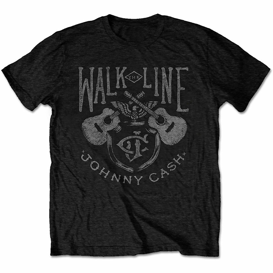Johnny Cash tričko, Walk The Line, pánské, velikost XL