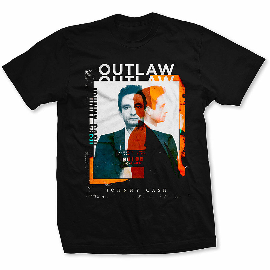 Johnny Cash tričko, Outlaw Photo, pánské, velikost M