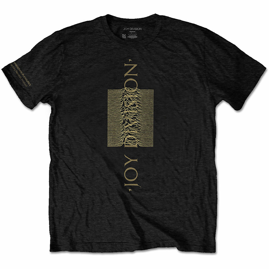 Joy Division tričko, Blended Pulse Eco-Tee Black, pánské, velikost S