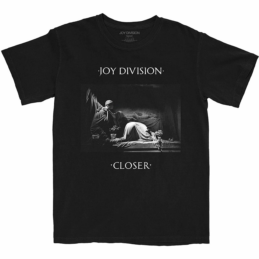 Joy Division tričko, Classic Closer Black, pánské, velikost L