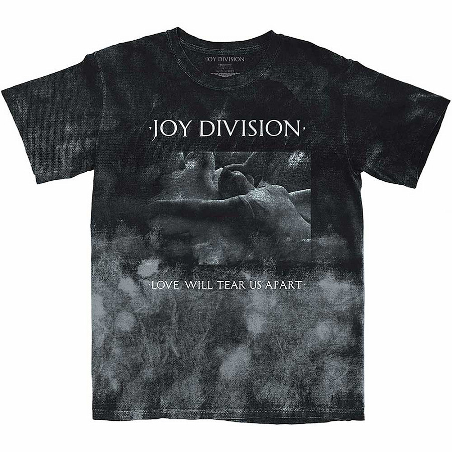 Joy Division tričko, Tear Us Apart Wash Black, pánské, velikost S