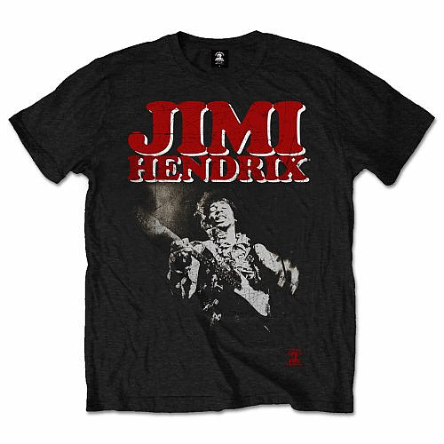 Jimi Hendrix tričko, Block Logo, pánské, velikost L