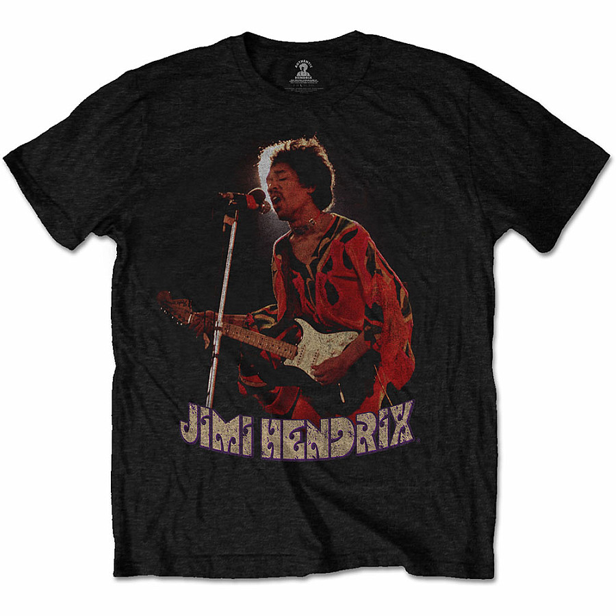 Jimi Hendrix tričko, Orange Kaftan, pánské, velikost XL