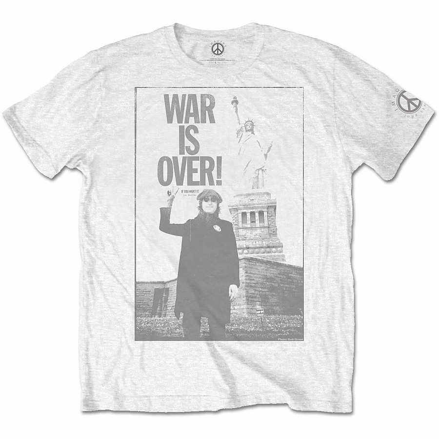 John Lennon tričko, Liberty Lady, pánské, velikost XL