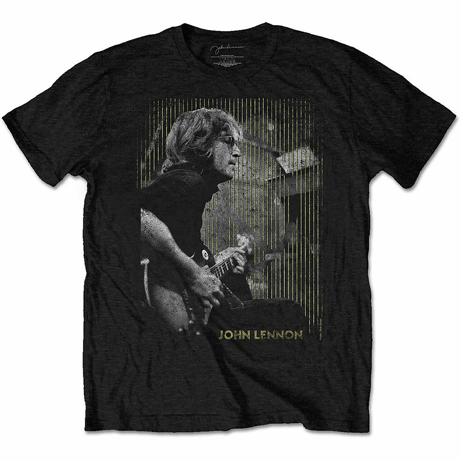 John Lennon tričko, Gibson Black, pánské, velikost S