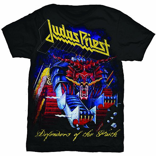 Judas Priest tričko, Defender of the Faith, pánské, velikost L