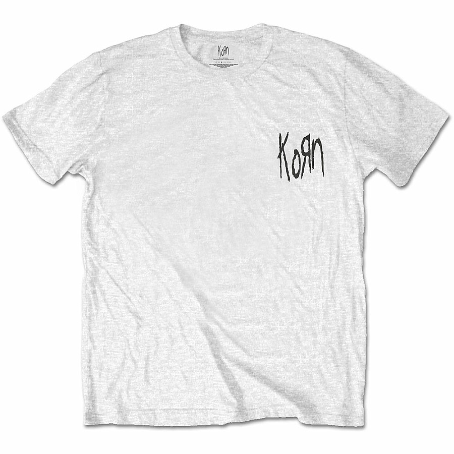 Korn tričko, Scratched Type, pánské, velikost XXL