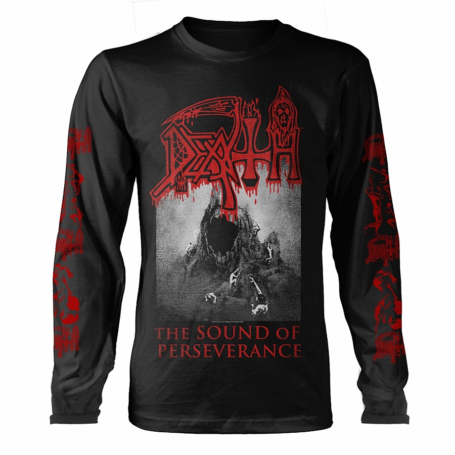 Death tričko dlouhý rukáv, The Sound Of Perseverance Black, pánské, velikost S