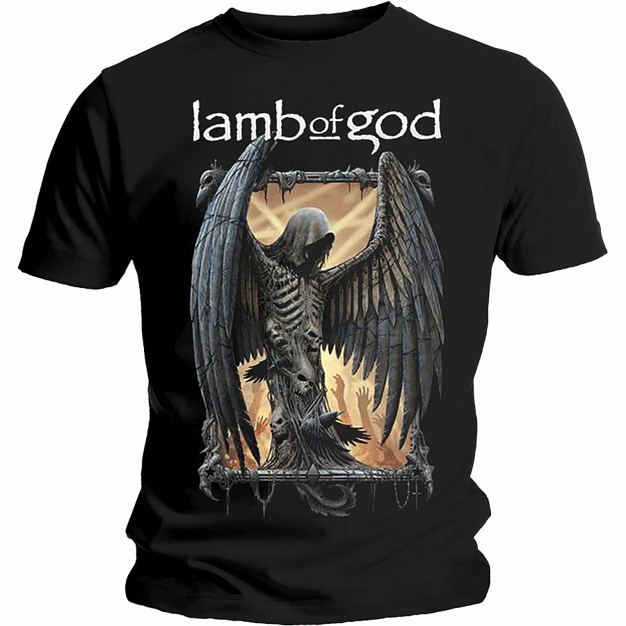 Lamb Of God tričko, Winged Death, pánské, velikost L