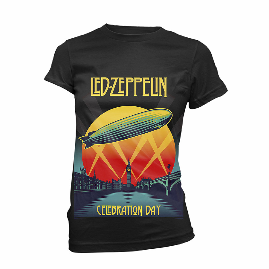 Led Zeppelin tričko, Celebration Day, dámské, velikost XXL