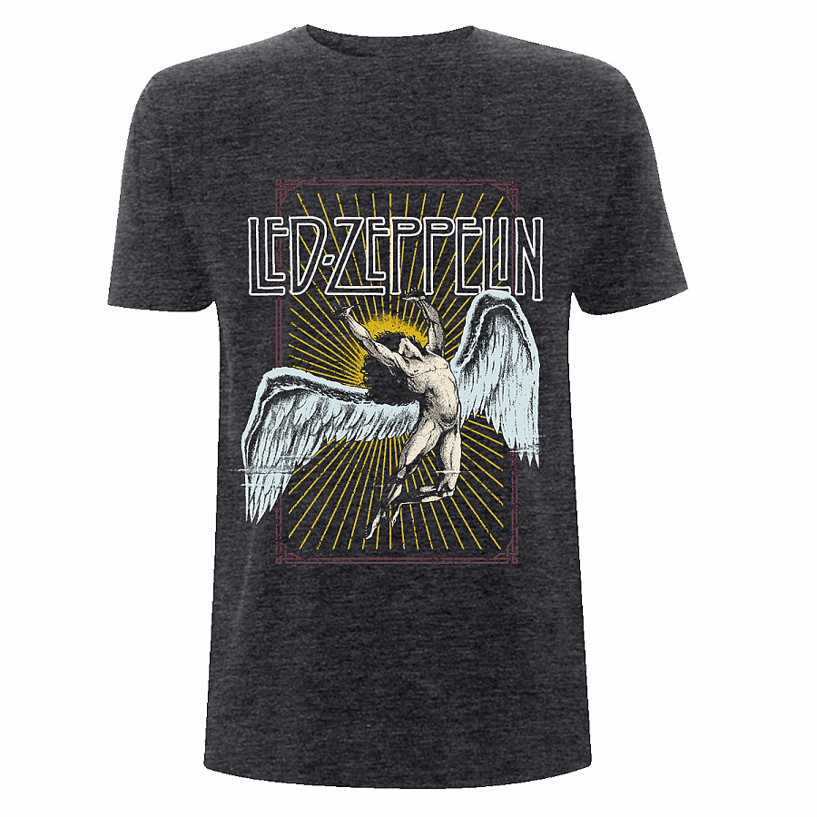 Led Zeppelin tričko, Icarus Colour Dark Heather, pánské, velikost XL