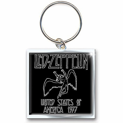 Led Zeppelin klíčenka, 1977 USA Tour