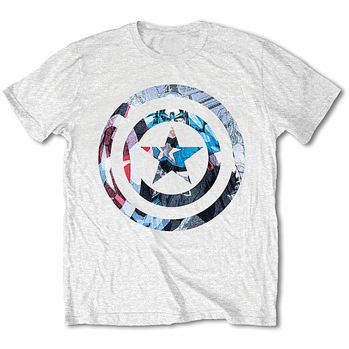 Captain America tričko, Knock-Out, pánské, velikost M