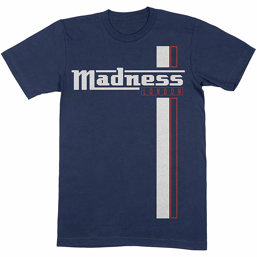Madness tričko, Stripes Blue, pánské, velikost S