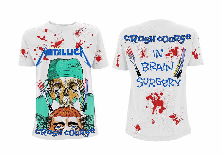 Metallica tričko, Crash Course In Brain Surgery, pánské, velikost L