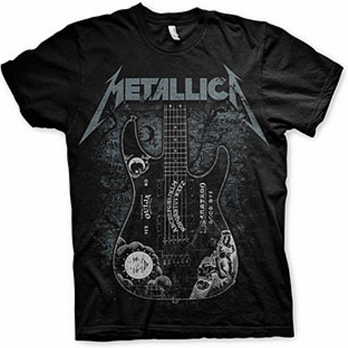 Metallica tričko, Kirk Hammett Ouija Board Guitar, pánské, velikost M