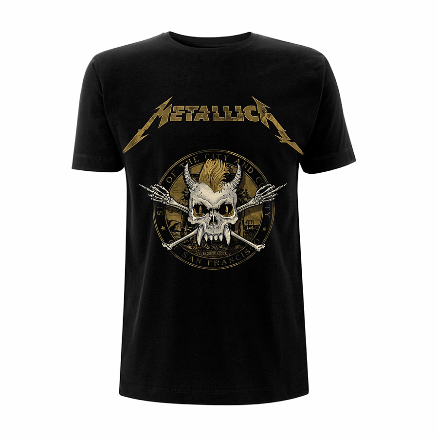Metallica tričko, Scary Guy Seal, pánské, velikost L