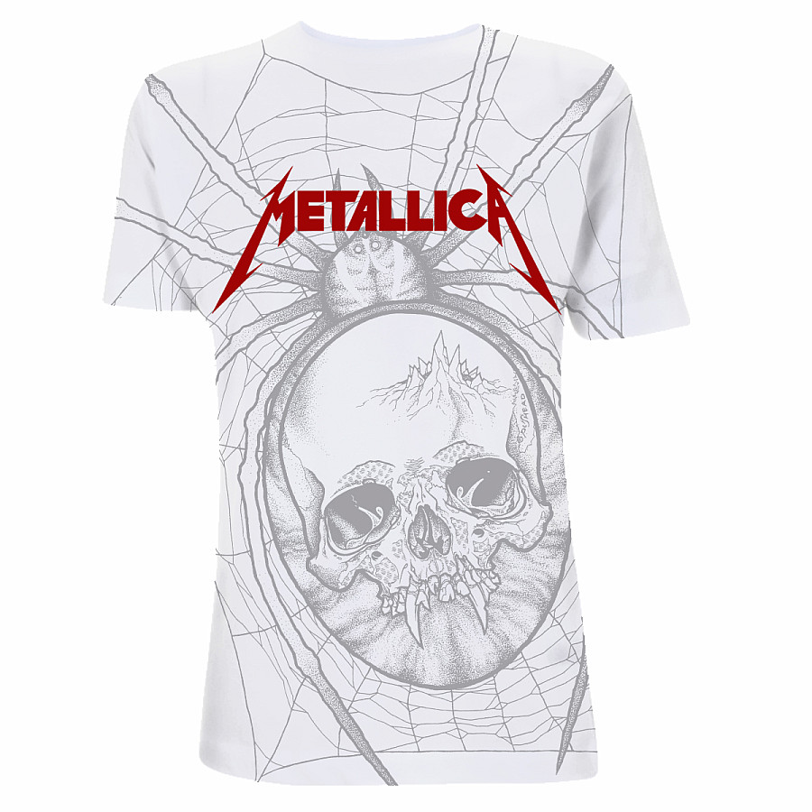 Metallica tričko, Spider White, pánské, velikost XXL