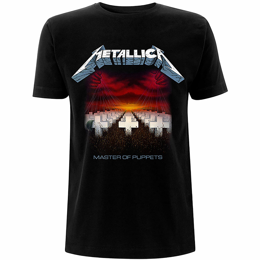 Metallica tričko, Master Of Puppets Album BP, pánské, velikost L
