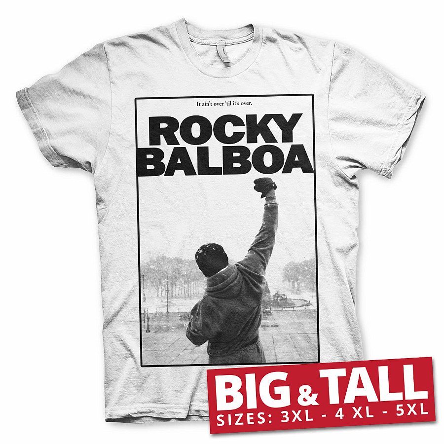Rocky tričko, It Ain&#039;t Over, pánské, velikost 4XL