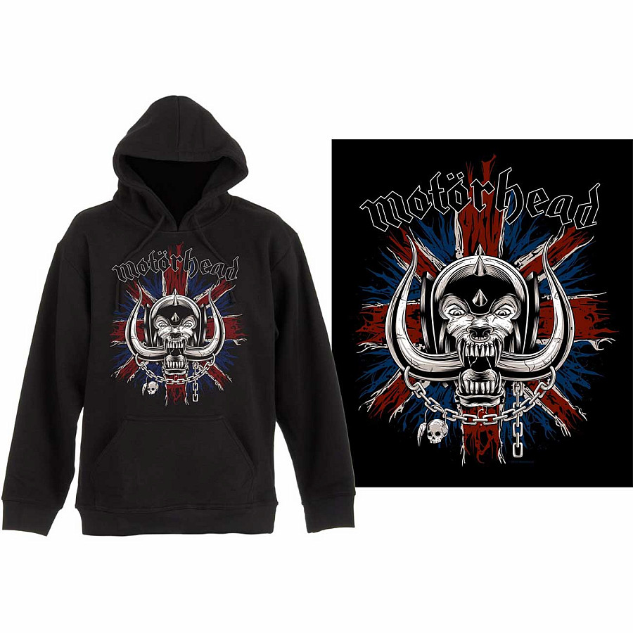 Motorhead mikina, British Warpig, pánská, velikost XXL