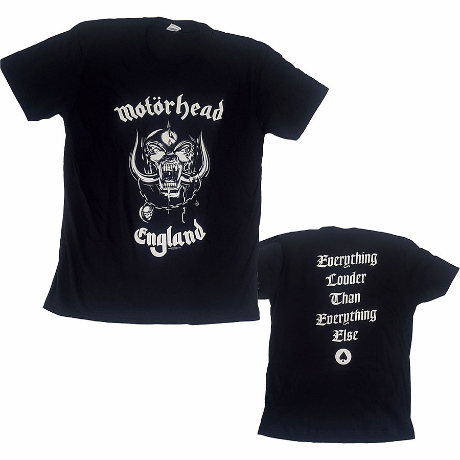 Motorhead tričko, England, pánské, velikost S