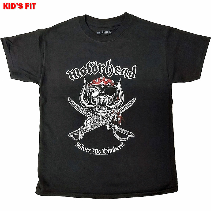 Motorhead tričko, Shiver Me Timbers Black, dětské, velikost XL velikost XL věk (11 - 12 let)