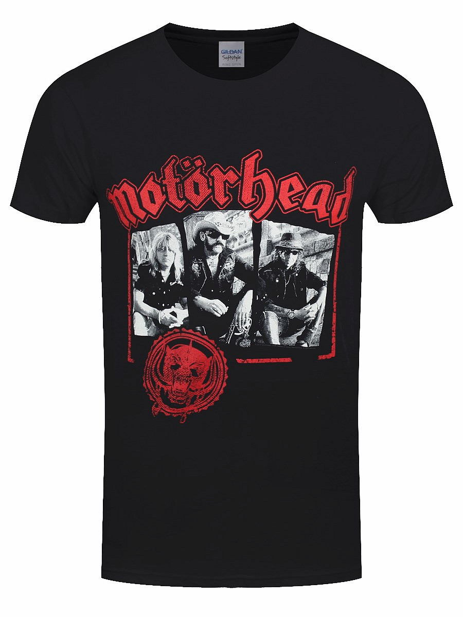 Motorhead tričko, Stamped Black, pánské, velikost L
