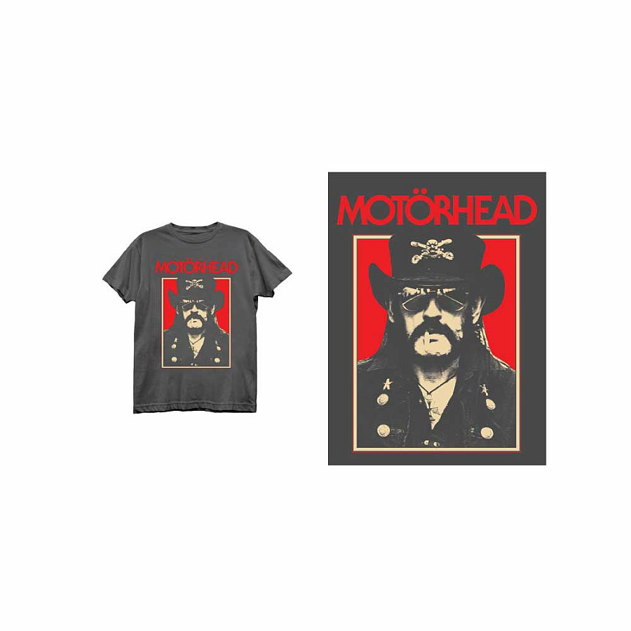 Motorhead tričko, Lemmy RJ Grey, pánské, velikost L