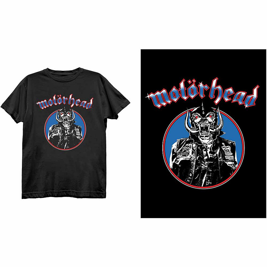 Motorhead tričko, Warpig Lemmy Black, pánské, velikost S